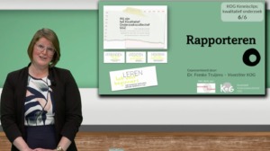 screenshot kennisclip 6 KOG Kennisclip 6/6 Rapporteren in kwalitatief onderzoek